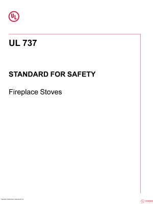 UL 737 PDF UL 737 PDF